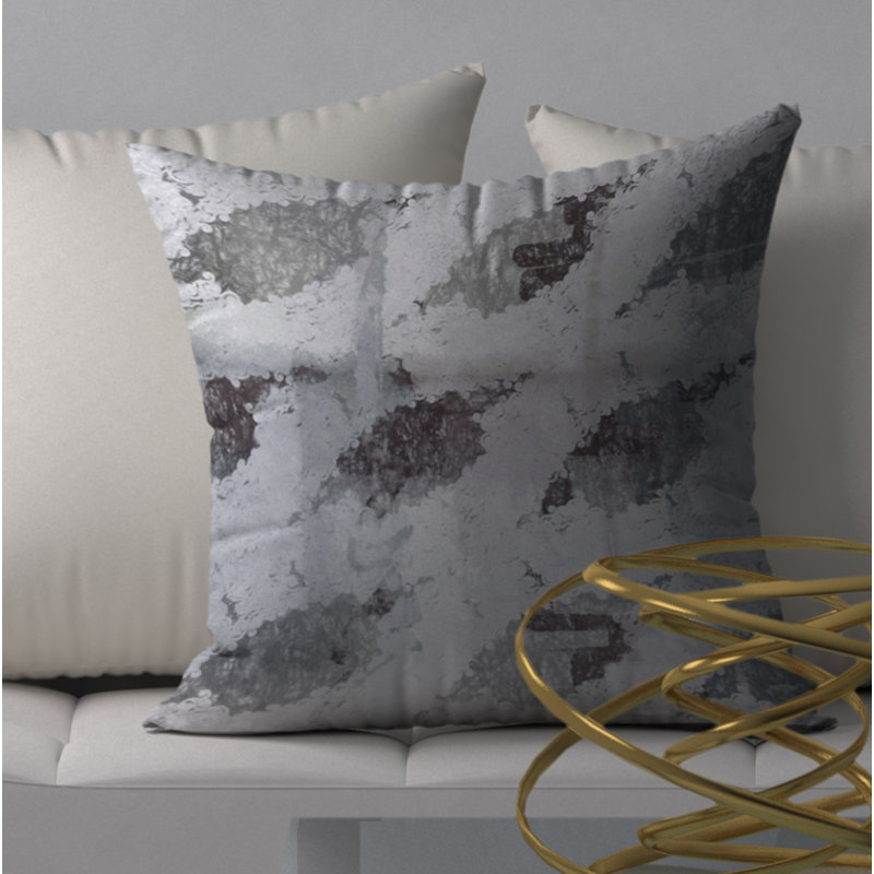 Housse de coussin carrée/insert, 18 po x 18 po