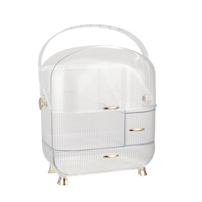 Hainesburg Plastic Makeup Organiser
