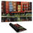Boston fall colors buildings - 14.00"x24.25" Desk mat