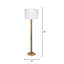 Lampe sur pied traditionnelle Frans Amous