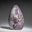 Véritable forme libre de lépidolite polie-135655279