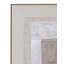 Art mural abstrait sur toile neutre en bois naturel Amsterdam