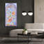 «Epic Graffiti» «Garden Of Stain Glass 1» par Melissa Wang, art mural sur toile, 30 po x 60 po-134340711