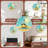 Cool Turtle Summer Beach Clock Decor