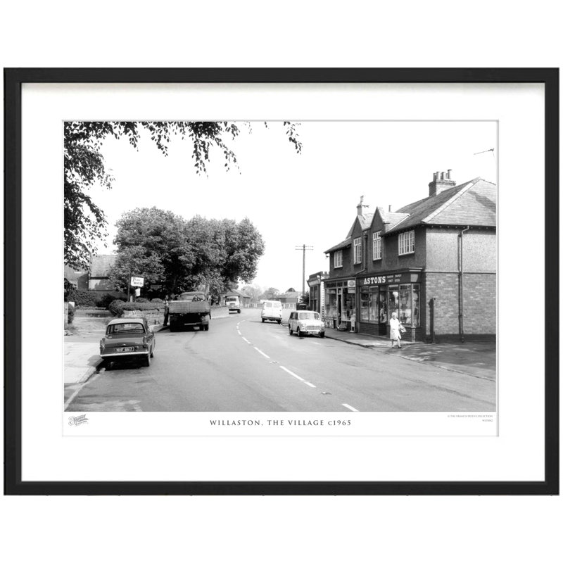 Willaston, The Village C1965 - Single Picture Frame Print, 60cm H x 80cm W x 2.3cm D
