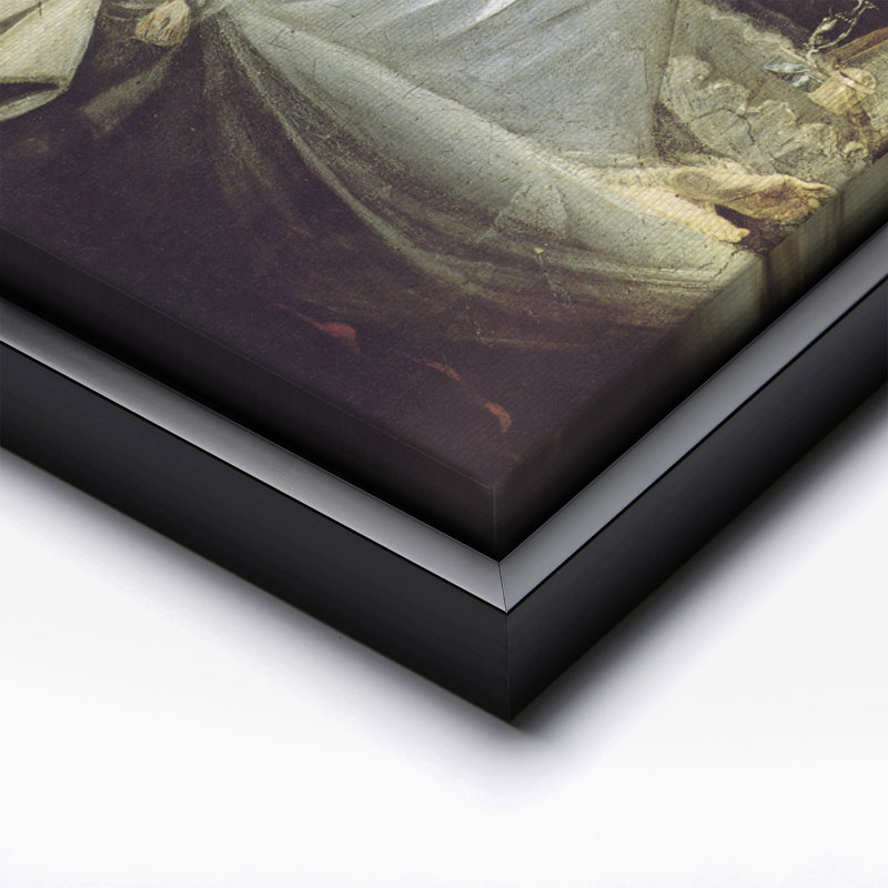 Le cauchemar, Black Framed, Canvas, 16"H x 20"W