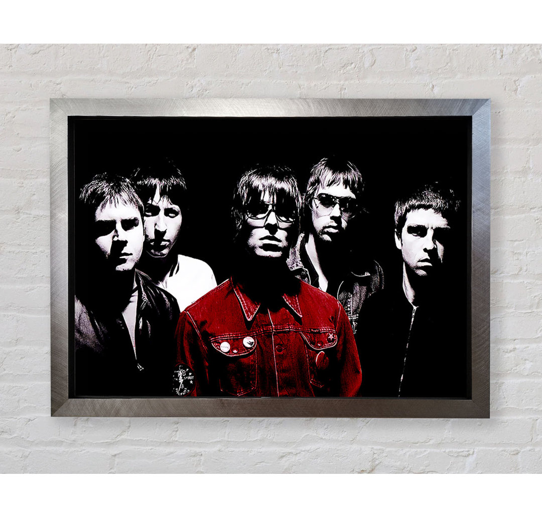 Oasis Liam Coat - Einzelner Bilderrahmen Kunstdrucke