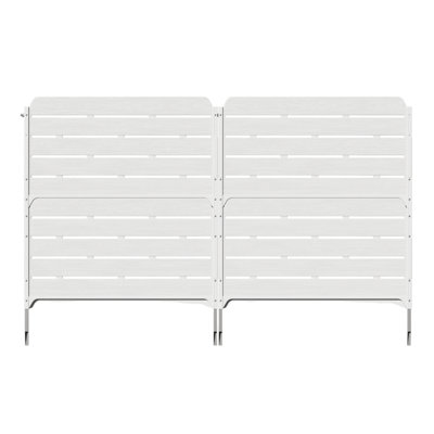 50 In. Plastic Fence Privacy Screen With 2 Panels