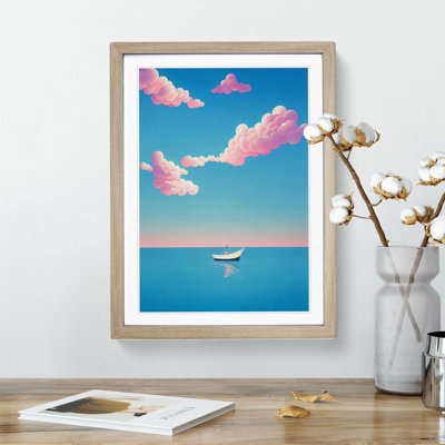 Boat Under the Sky - Wall Art