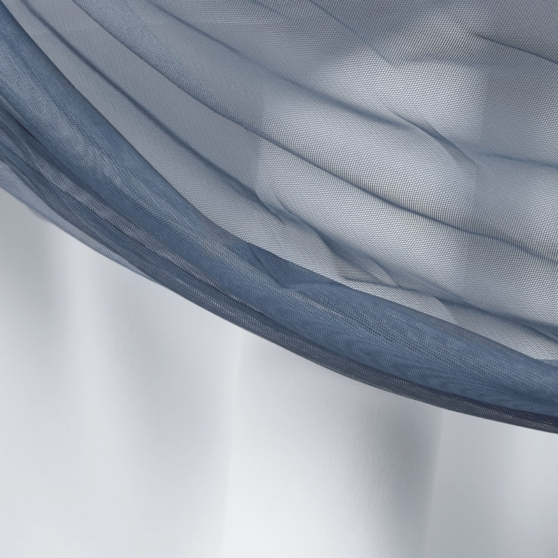 Dare Room Darkening Curtain Pair, 52" W x 63" L, Indigo