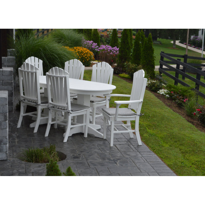 Ensemble repas pour 6 personnes Nettie, Blanc, Blanc, l 33 po x L 60 po