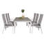 Faiyaz 6 - Person Patio Dining Set with Extendable Rectangular Table