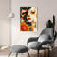 Art mural en verre «Celestial Gold Fish» par Momart-954344808