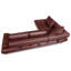 Trumansburg Leather Corner Sofa -1033605113-1033605115