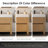 Abbie 60" Double Bathroom Vanity in Weathered Fir with White Artificial Stone Integrated Sink without Mirror