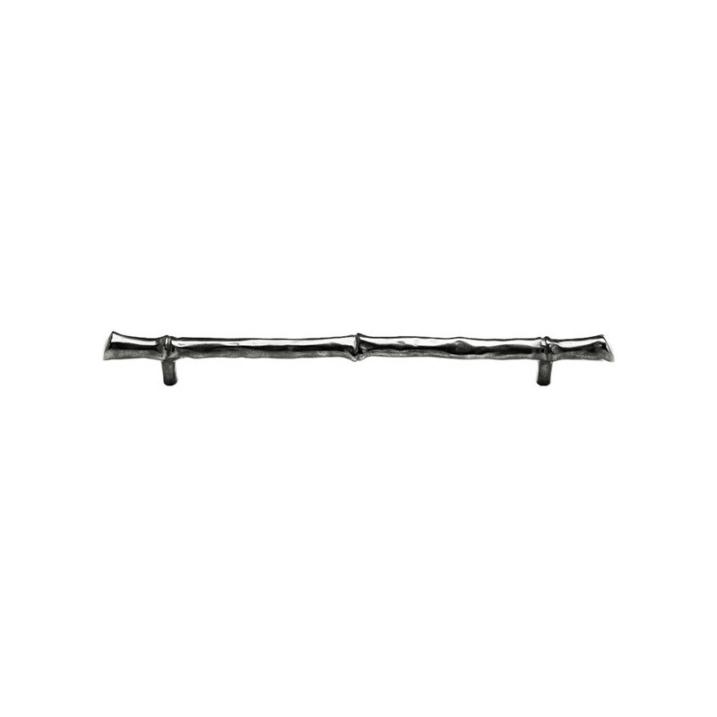 Bamboo Bar / Handle Pull, White Bronze Dark