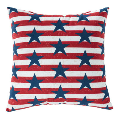 Americana 18" Throw Pillow