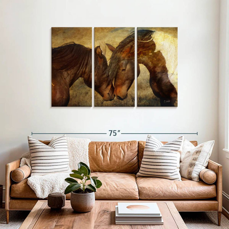 Brampt Best Friends, 36" H x 57" W