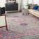 Tapis oriental gris clair / rose Verda