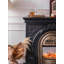 French retro fake flame birdcage heating fireplace-921139821