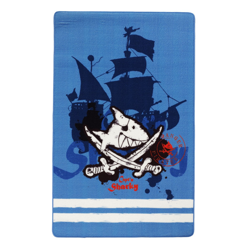 Capt'n Sharky Area Rug, 140 x 200cm