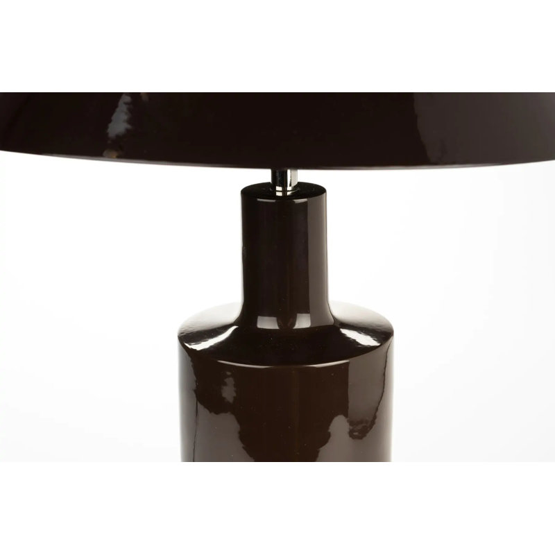 Table Lamps Aluminum Table Lamp, Brown