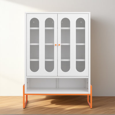 Armoire à chaussures à double porte en maille Modern Modern