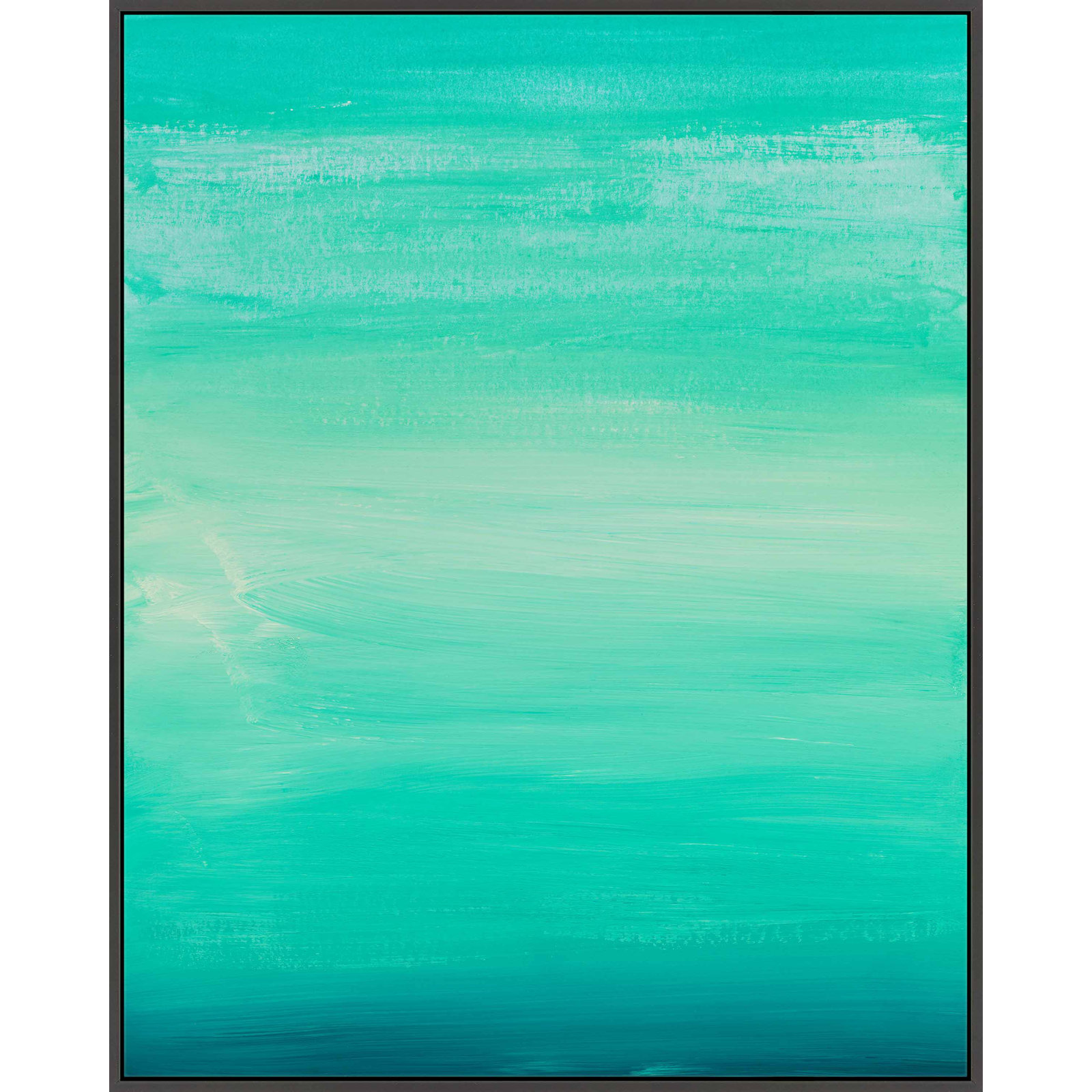 Daydream 3 by Andrea Stokes, Black Framed Canvas, 38" H x 30" W x 1.25" D
