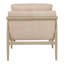 Fauteuil en cuir brossé Cozy