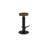 Tabouret de bar pivotant en bois massif de 30 po