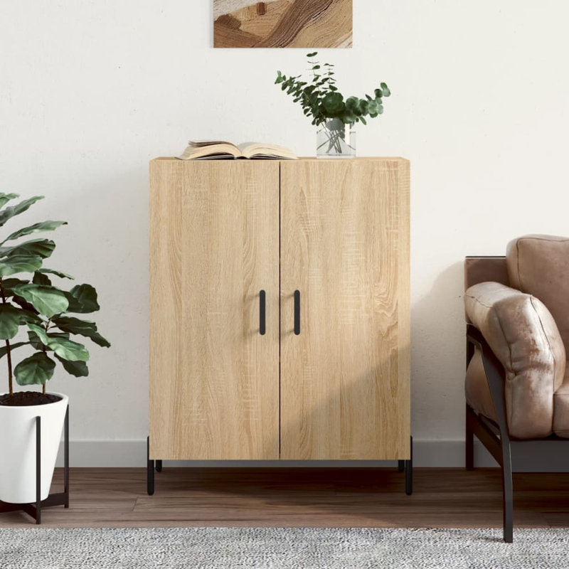 Okmulgee 2 - Door Rectangle Accent Cabinet, Sonoma Oak