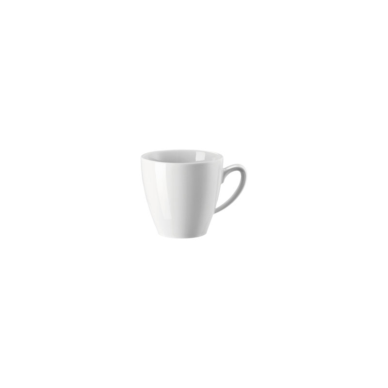 Mesh Porcelain Coffee Mug, White