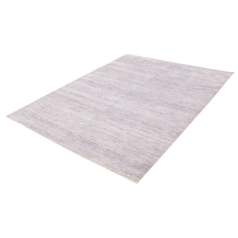 Tapis unique gris noué à la main nouvel âge 8 pi 9 po x 11 pi 9 po Teiarra