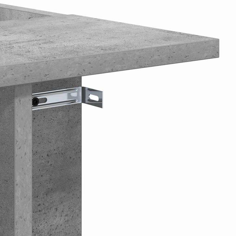 End Table, Concrete Grey