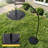 Solar Radar Motion Sensor Floor Lamp, Auto On/Off