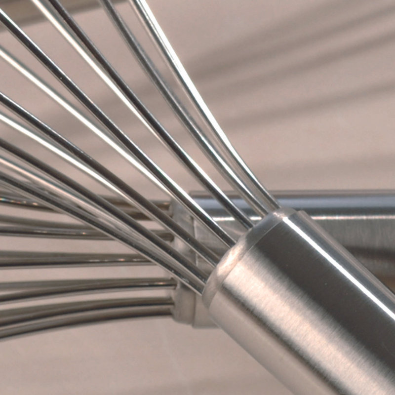 BergHOFF Essentials 7Pc Stainless Steel Bake Set: 3Pc Whisk Set and 4Pc Measuring Cup Set