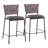 Saquia Upholstered Counter Stool with Metal Frame-755051980