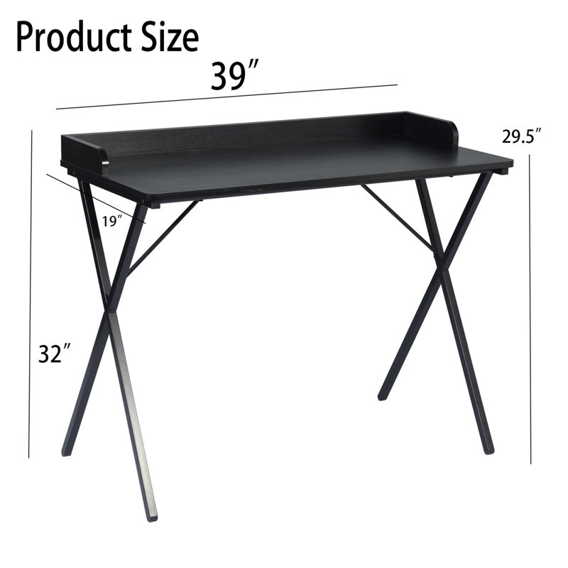 Lexcie Metal Base Computer Desk