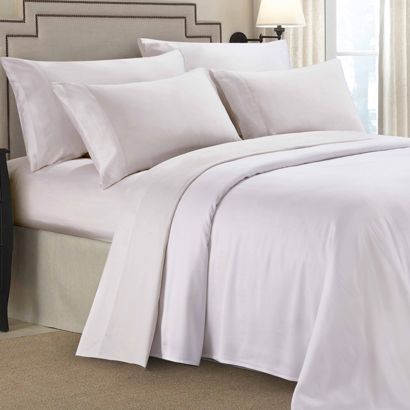 Paarizaat 9000 Solid Colour Microfiber Sheet Set with Pillowcases - Twin, Full/Double, Queen, King, Beige