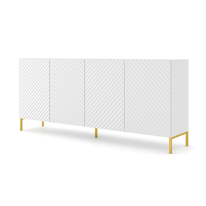 Anjulie 200cm Sideboard, White