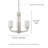 Abishek 3 - Light Dimmable Drum Chandelier-587157063