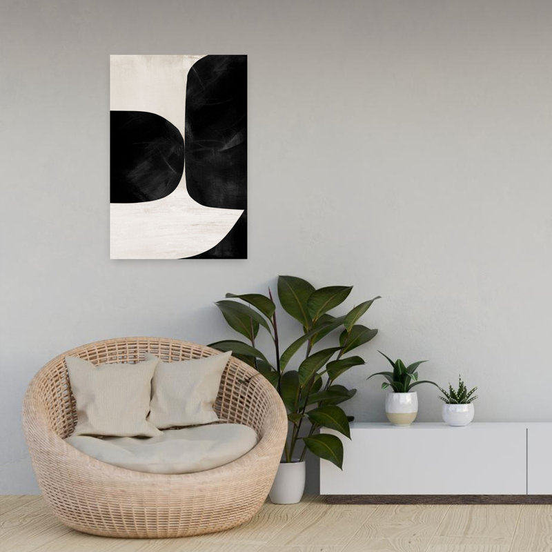 Art contemporain contemporain abstrait, H 24 po x l 16 po