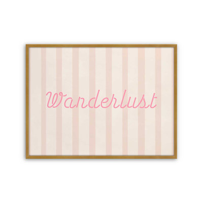 pb wanderlust by Society6 Design Studio Art Print