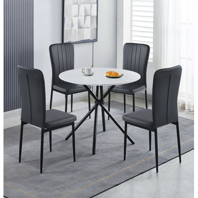 Rostin 4 - Person Dining Set
