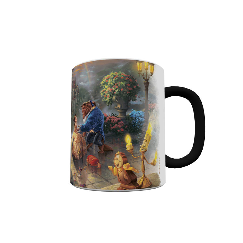 Black Ceramic Heat-Activated Disney Mug, 11 oz