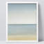 «Island Beach Pastel Washed Out Duotone Ocean» sur papier-98265917-98265918