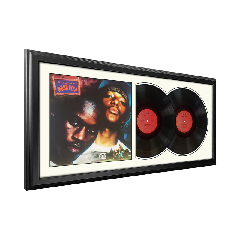 Disque double Mobb Deep "The Infamous" avec passe-partout blanc, Blanc