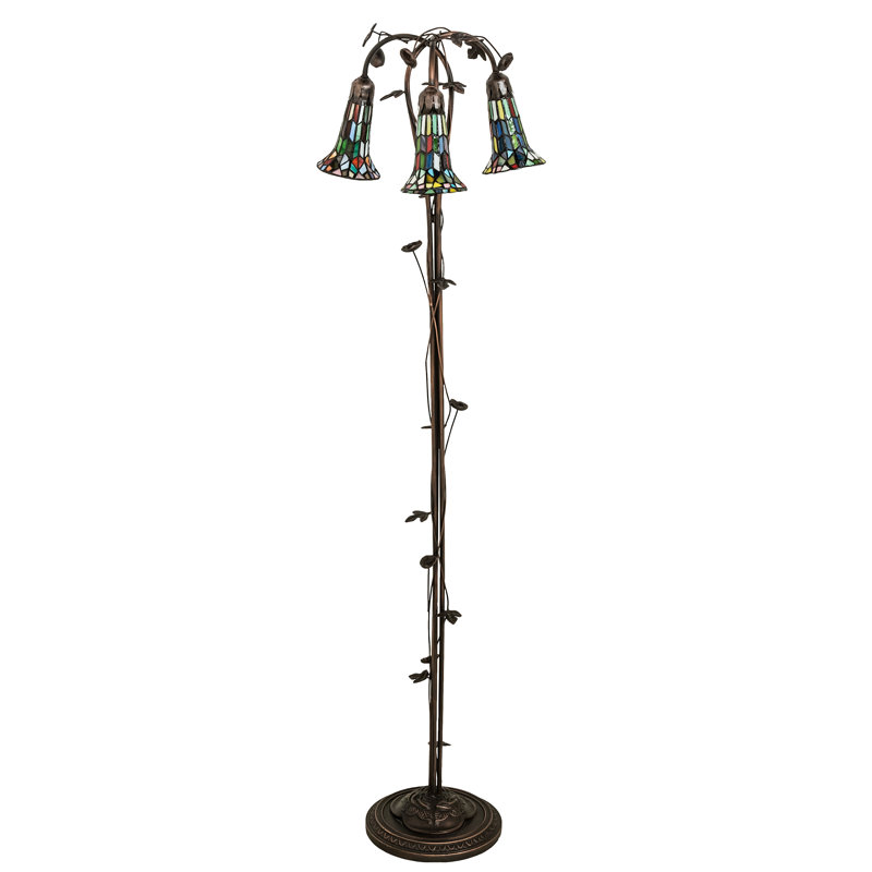 Pond Lily Tree Floor Lamp, Multicolor
