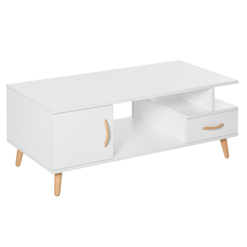 Aliana Four Leg Coffee Table with Storage