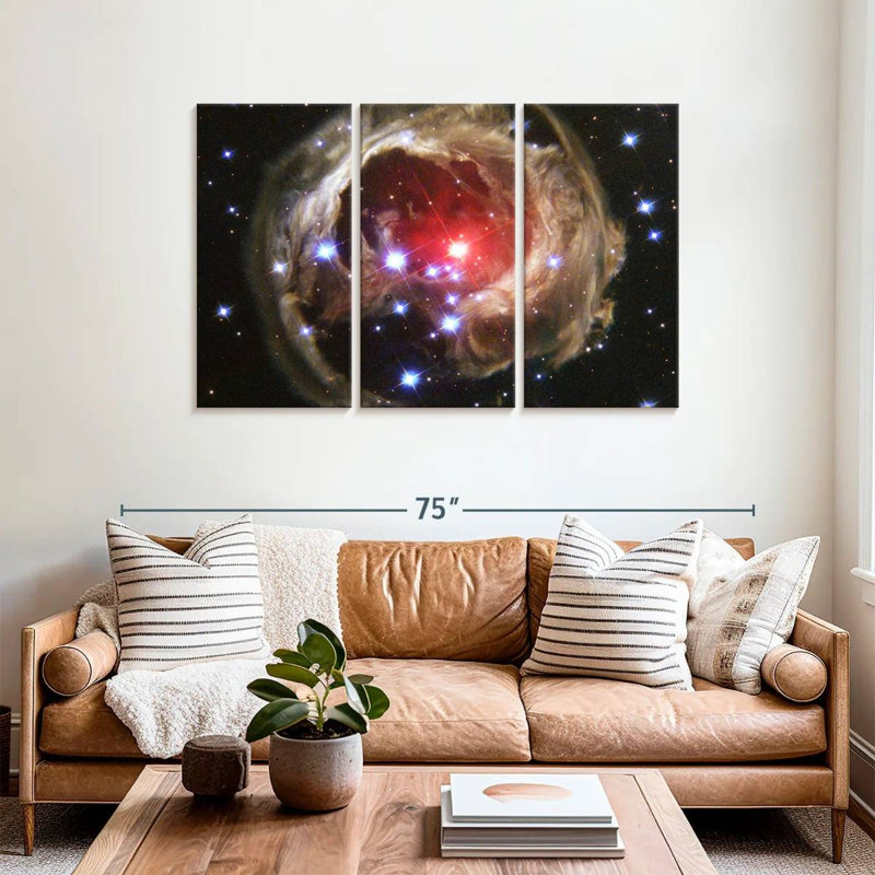 Oberle Crab Nebula, 32" H x 50" W
